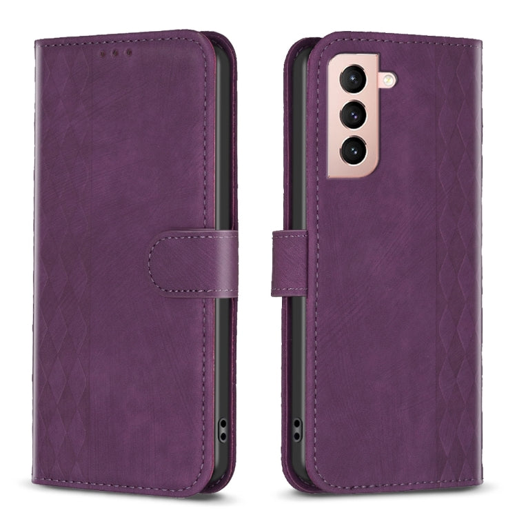 Custodia portafoglio in pelle goffrata per Samsung Galaxy S22 Ult