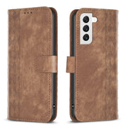 Custodia portafoglio in pelle goffrata per Samsung Galaxy S20 FE