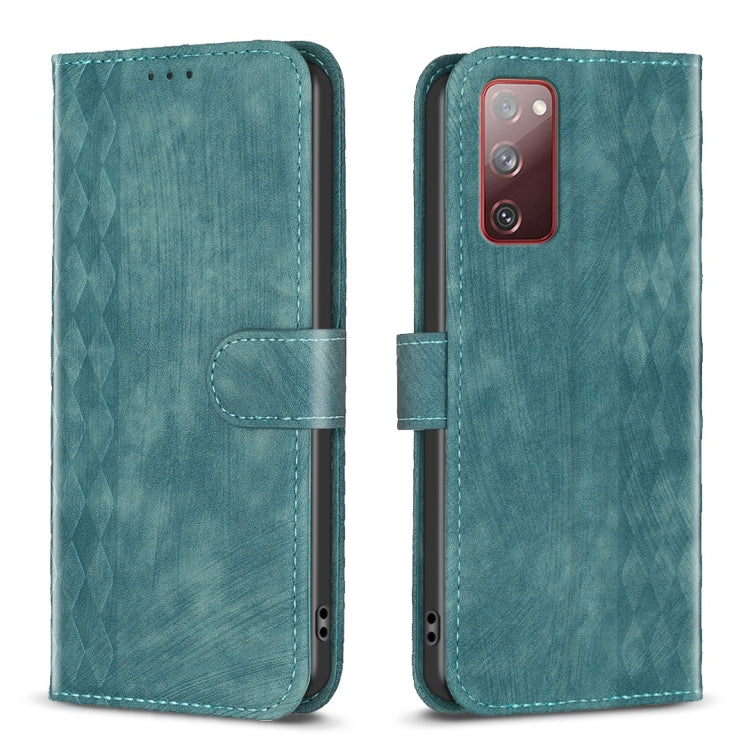 Custodia portafoglio in pelle goffrata per Samsung Galaxy S20 FE