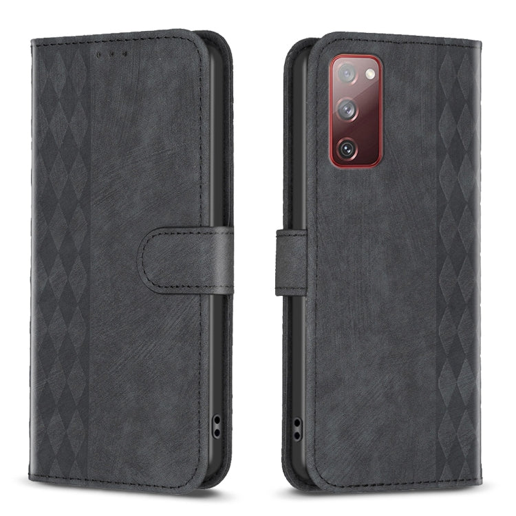 Custodia portafoglio in pelle goffrata per Samsung Galaxy S20 FE
