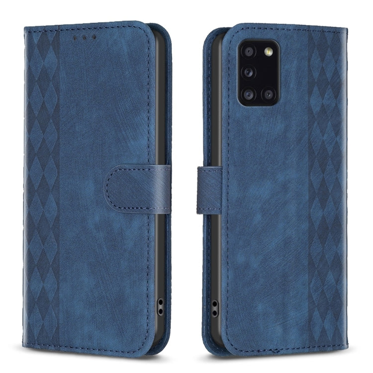 Custodia portafoglio in pelle goffrata per Samsung Galaxy A31