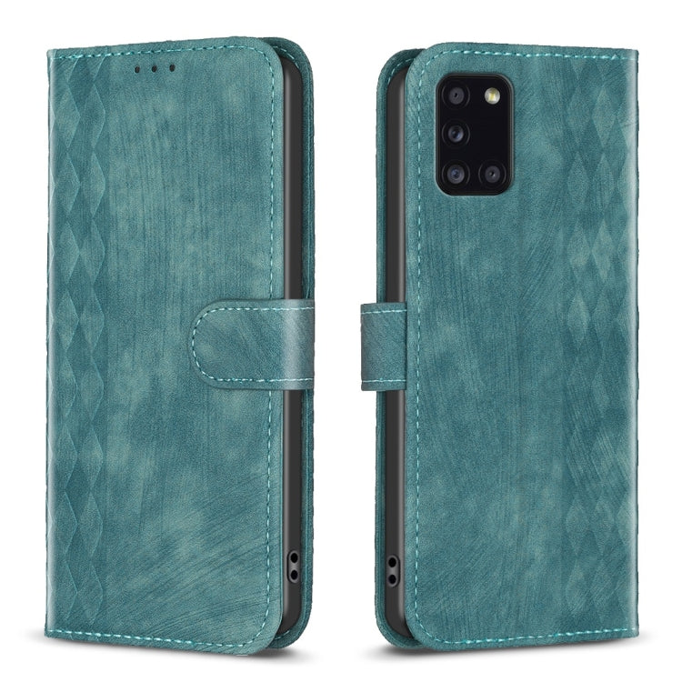 Custodia portafoglio in pelle goffrata per Samsung Galaxy A31