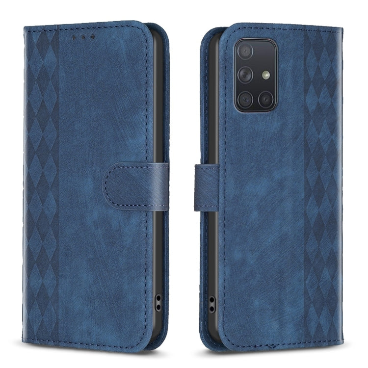 Custodia portafoglio in pelle goffrata per Samsung Galaxy A52/A53