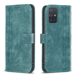 Custodia portafoglio in pelle goffrata per Samsung Galaxy A52/A53