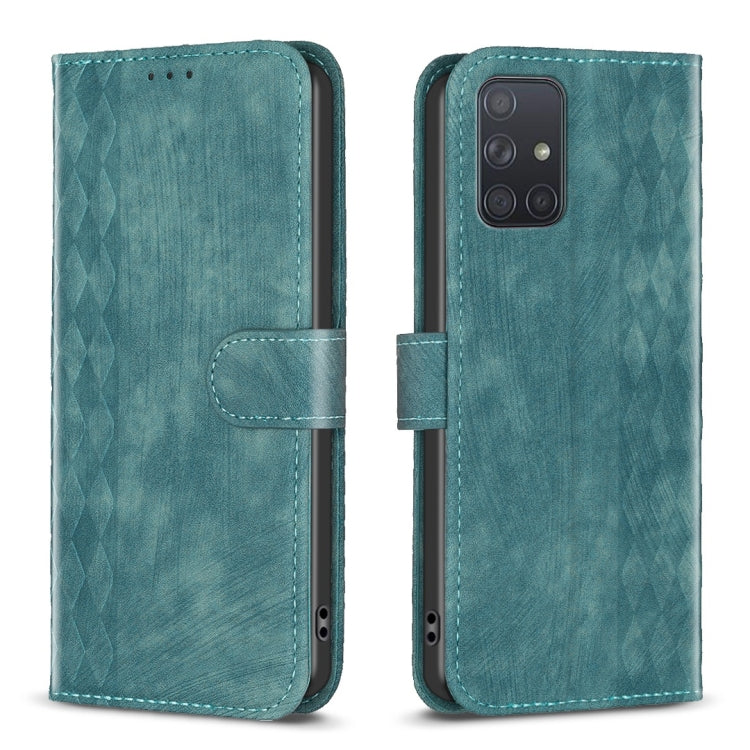 Custodia portafoglio in pelle goffrata per Samsung Galaxy A52/A53