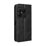 Custodia per telefono in pelle con trama retrò con fibbia magnetica, For Sony Xperia 1 VIII, For Sony Xperia 10 VII, For Sony Xperia 1 VII, For Sony Xperia 10 VI 2024, For Sony Xperia 1 VI 2024, For Sony Xperia 5 V 2023