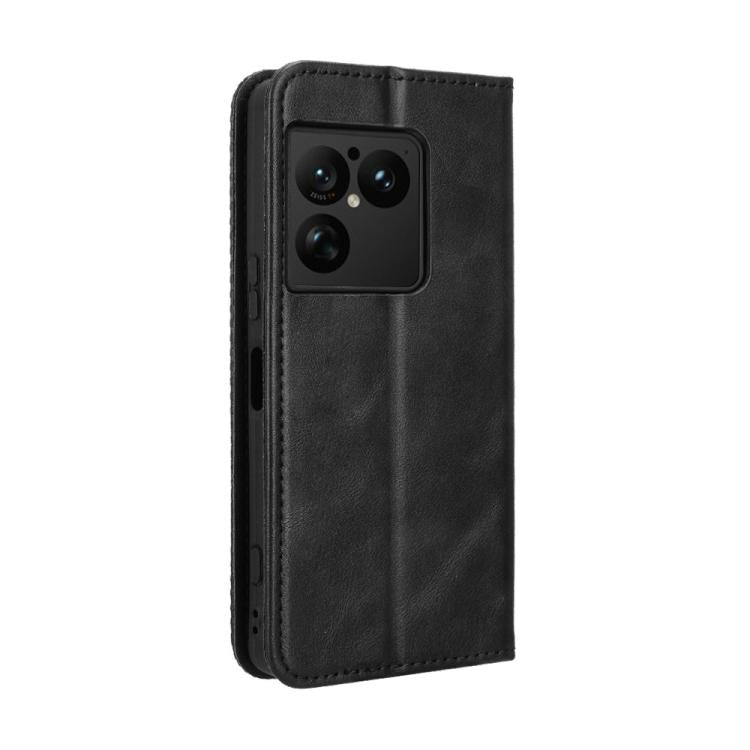 Custodia per telefono in pelle con trama retrò con fibbia magnetica, For Sony Xperia 1 VIII, For Sony Xperia 10 VII, For Sony Xperia 1 VII, For Sony Xperia 10 VI 2024, For Sony Xperia 1 VI 2024, For Sony Xperia 5 V 2023