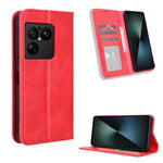 Custodia per telefono in pelle con trama retrò con fibbia magnetica, For Sony Xperia 1 VIII, For Sony Xperia 10 VII, For Sony Xperia 1 VII, For Sony Xperia 10 VI 2024, For Sony Xperia 1 VI 2024, For Sony Xperia 5 V 2023