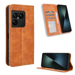 Custodia per telefono in pelle con trama retrò con fibbia magnetica, For Sony Xperia 1 VIII, For Sony Xperia 10 VII, For Sony Xperia 1 VII, For Sony Xperia 10 VI 2024, For Sony Xperia 1 VI 2024, For Sony Xperia 5 V 2023