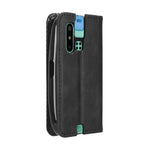 Custodia in pelle con fibbia magnetica per Sharp Mamorino6
