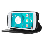 Custodia in pelle con fibbia magnetica per Sharp Mamorino6