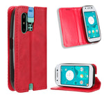 Custodia in pelle con fibbia magnetica per Sharp Mamorino6