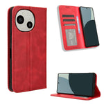 Custodia in pelle con fibbia magnetica per Sharp Aquos R9 Pro