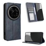 Custodia in pelle con fibbia magnetica per Sharp Aquos R9 Pro