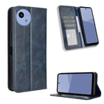 Custodia in pelle con fibbia magnetica per Sharp Aquos R11 e altri modelli