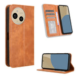 Custodia in pelle con fibbia magnetica per Sharp Aquos R11 e altri modelli