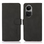 Custodia in pelle con trama opaca per OPPO Reno11 5G Global e altri modelli