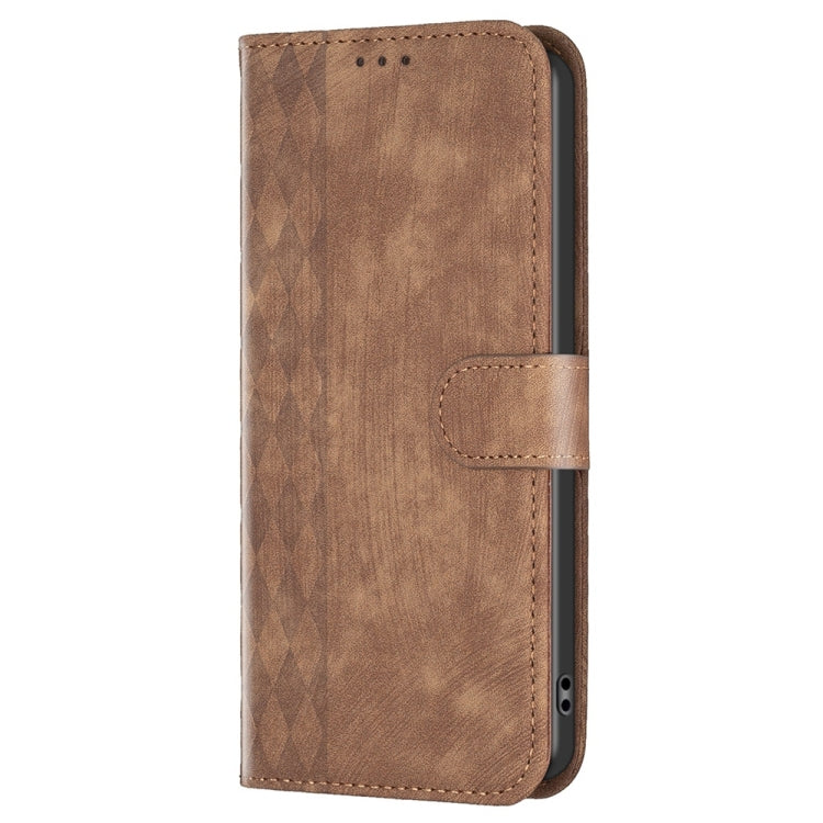 Custodia per telefono in pelle goffrata scozzese, For OPPO A16 / A16s / A54s / A55, For OPPO A74 4G / F19 4G, For OPPO A74 5G / A93 5G / A54 5G, For OPPO A94 4G / Reno5 F / F19 Pro