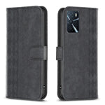 Custodia per telefono in pelle goffrata scozzese, For OPPO A16 / A16s / A54s / A55, For OPPO A74 4G / F19 4G, For OPPO A74 5G / A93 5G / A54 5G, For OPPO A94 4G / Reno5 F / F19 Pro