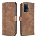 Custodia per telefono in pelle goffrata scozzese, For OPPO A16 / A16s / A54s / A55, For OPPO A74 4G / F19 4G, For OPPO A74 5G / A93 5G / A54 5G, For OPPO A94 4G / Reno5 F / F19 Pro