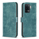 Custodia per telefono in pelle goffrata scozzese, For OPPO A16 / A16s / A54s / A55, For OPPO A74 4G / F19 4G, For OPPO A74 5G / A93 5G / A54 5G, For OPPO A94 4G / Reno5 F / F19 Pro