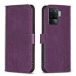 Custodia per telefono in pelle goffrata scozzese, For OPPO A16 / A16s / A54s / A55, For OPPO A74 4G / F19 4G, For OPPO A74 5G / A93 5G / A54 5G, For OPPO A94 4G / Reno5 F / F19 Pro