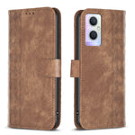 Custodia in pelle goffrata scozzese per OPPO A94 5G, F19 Pro+ 5G, A96 5G e Reno7