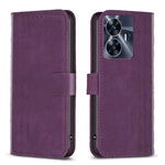 Custodia in pelle goffrata scozzese per Realme C55