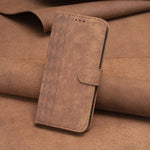 Custodia per telefono in pelle goffrata scozzese, For Nokia C12, For Nokia G42/G310, For Nokia C22, For Nokia C32