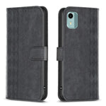 Custodia per telefono in pelle goffrata scozzese, For Nokia C12, For Nokia G42/G310, For Nokia C22, For Nokia C32