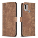 Custodia per telefono in pelle goffrata scozzese, For Nokia C12, For Nokia G42/G310, For Nokia C22, For Nokia C32