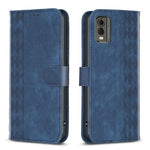 Custodia per telefono in pelle goffrata scozzese, For Nokia C12, For Nokia G42/G310, For Nokia C22, For Nokia C32