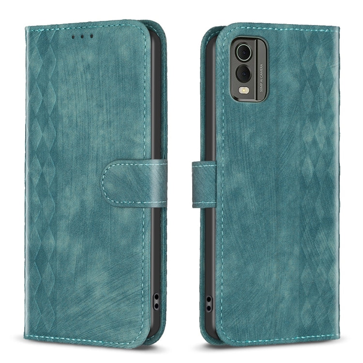 Custodia per telefono in pelle goffrata scozzese, For Nokia C12, For Nokia G42/G310, For Nokia C22, For Nokia C32