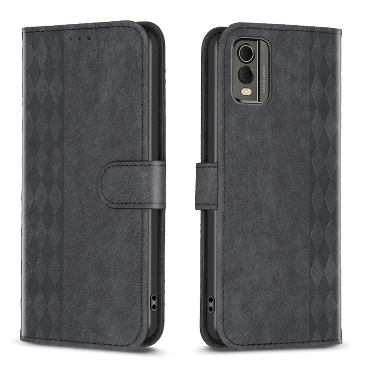 Custodia per telefono in pelle goffrata scozzese, For Nokia C12, For Nokia G42/G310, For Nokia C22, For Nokia C32