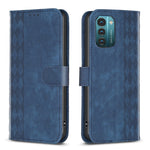 Custodia in pelle goffrata scozzese per Nokia G11 G21 G22