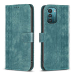 Custodia in pelle goffrata scozzese per Nokia G11 G21 G22