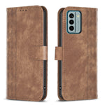 Custodia in pelle goffrata scozzese per Nokia G11 G21 G22