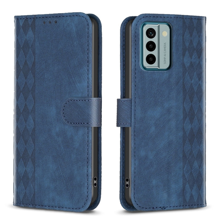 Custodia in pelle goffrata scozzese per Nokia G11 G21 G22
