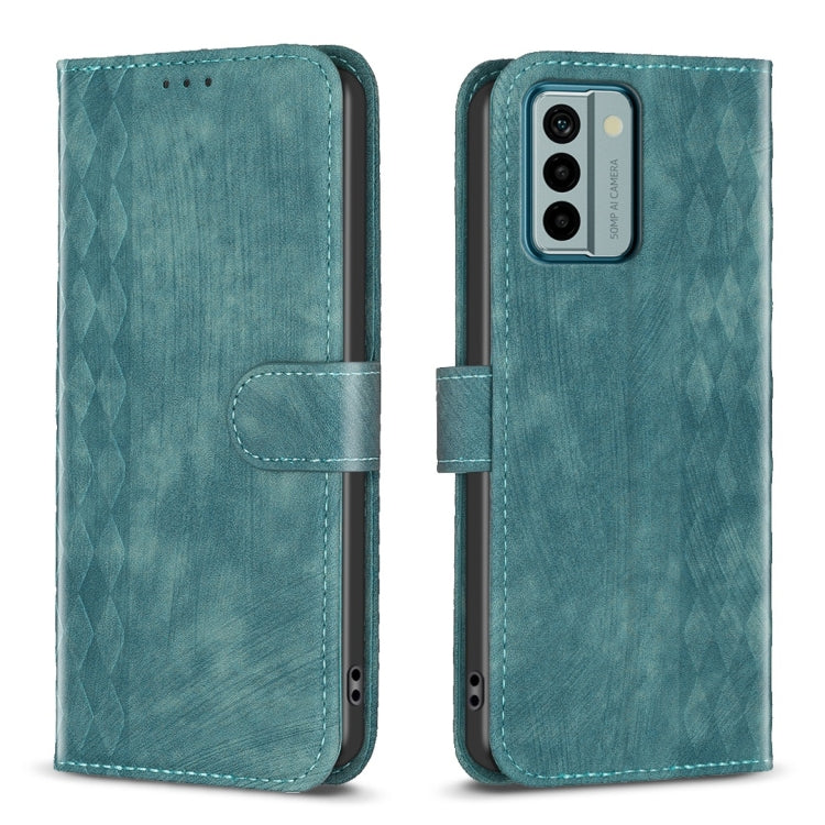 Custodia in pelle goffrata scozzese per Nokia G11 G21 G22