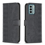 Custodia in pelle goffrata scozzese per Nokia G11 G21 G22