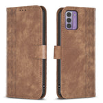 Custodia per telefono in pelle goffrata scozzese, For Nokia C12, For Nokia G42/G310, For Nokia C22, For Nokia C32