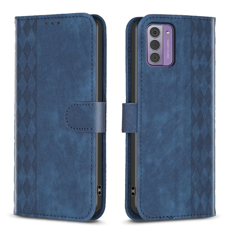 Custodia per telefono in pelle goffrata scozzese, For Nokia C12, For Nokia G42/G310, For Nokia C22, For Nokia C32