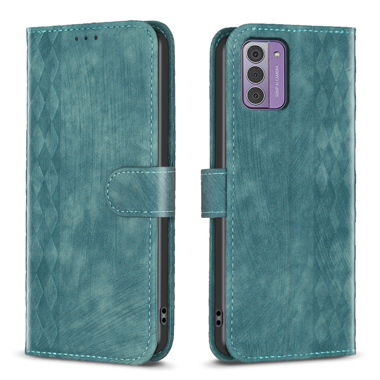 Custodia per telefono in pelle goffrata scozzese, For Nokia C12, For Nokia G42/G310, For Nokia C22, For Nokia C32