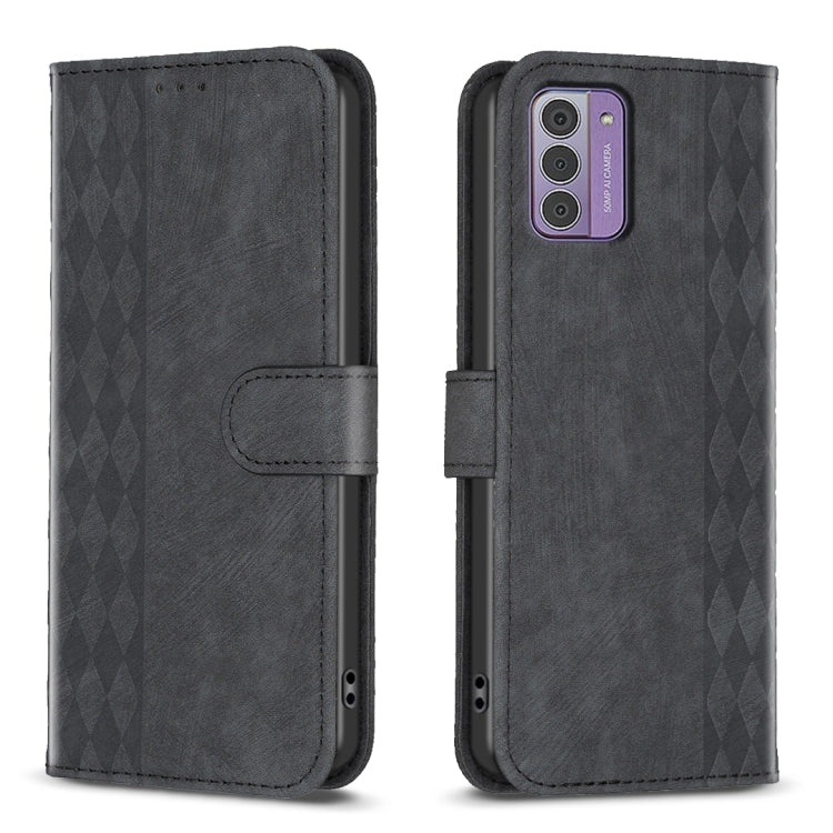 Custodia per telefono in pelle goffrata scozzese, For Nokia C12, For Nokia G42/G310, For Nokia C22, For Nokia C32