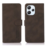 Custodia portafoglio in pelle per Xiaomi Redmi 13C