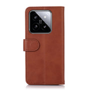 Custodia per telefono in pelle con trama di mucca, For Xiaomi 14, For Xiaomi Redmi Note 13 5G Global, For Xiaomi Redmi Note 13 Pro+ 5G Global, For Xiaomi 13T / Redmi K60 Ultra, For Xiaomi Redmi 12 4G, For Xiaomi Redmi Note 12S 4G