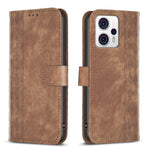 Custodia in pelle goffrata scozzese per Motorola Moto E13, G13, G14, G53, G73