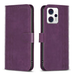 Custodia in pelle goffrata scozzese per Motorola Moto E13, G13, G14, G53, G73