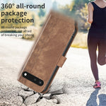 Custodia per telefono in pelle goffrata scozzese, For Google Pixel 7, For Google Pixel 7a, For Google Pixel 7 Pro, For Google Pixel 8