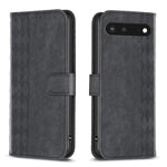 Custodia per telefono in pelle goffrata scozzese, For Google Pixel 7, For Google Pixel 7a, For Google Pixel 7 Pro, For Google Pixel 8